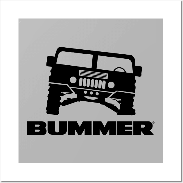 Bummer Funny Epic Fail Car Military Vehicle Logo Parody Gift For Car Lovers Wall Art by BoggsNicolas